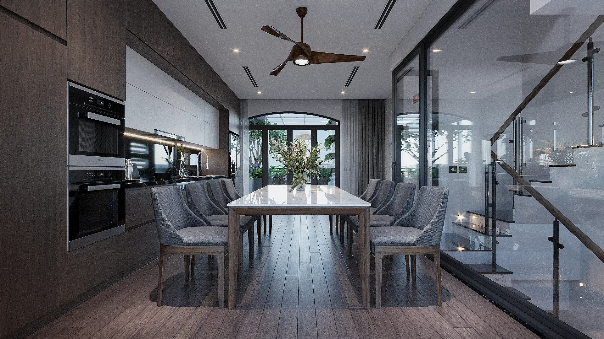 Thi công nội thất nhà phố